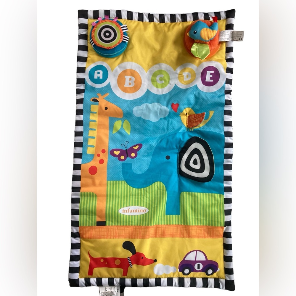 Infantino Infant Baby 2012 Pop & Swap Activity Mat 506-621. NO Mirror. 17"x29"